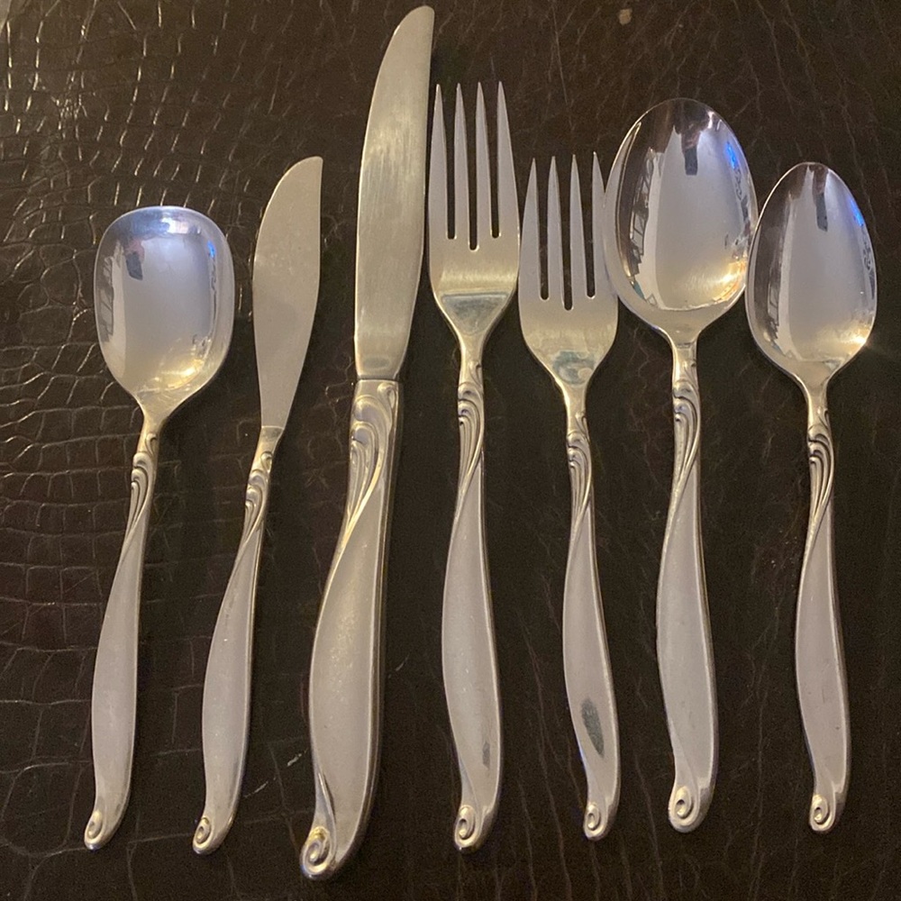 MID CENTURY VTG 1963 SKYWARD SILVERPLATED 1881 ROGERS